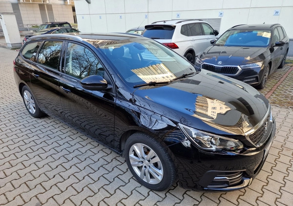 Peugeot 308 cena 55500 przebieg: 58700, rok produkcji 2019 z Warszawa małe 172